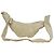 Borsa a tracolla Small Croissant Lemaire in pelle di agnello Cream Bianco Crudo