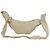 Borsa a tracolla Small Croissant Lemaire in pelle di agnello Cream Bianco Crudo - vista 5