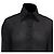 Dolce & Gabbana Blusa trasparente a maniche lunghe con colletto Dolce and Gabbana in viscosa nera Nero - vista 2
