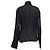 Dolce & Gabbana Blusa trasparente a maniche lunghe con colletto Dolce and Gabbana in viscosa nera Nero - vista 4