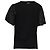 Blusa de mangas acampanadas Michael Kors en algodón negro - vista 4