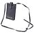 Custodia per telefono a tracolla Marc Jacobs The Groove in pelle nera Nero - vista 2
