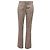 Gucci Bootcut-Hose aus beiger Baumwolle