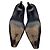 Décolleté Slingback Manolo Blahnik in pelle nera Stampa python - vista 9