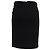 Falda lápiz Giorgio Armani en lana negra Negro - vista 3