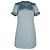 Self portrait Self-Portrait Mini-Kleid mit Kristallbesatz aus hellblauem Polyester