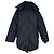 Cappotto Burberry Diamond Quilted in cotone nero