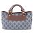 Bolso Céline Boogie Denim Macadam Azul Castaño