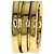Bulgari Bvlgari B-zero1 Ring mit 2 Bändern aus 18K Gelbgold - Ansicht 6