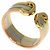 Cartier 2C Band Ring aus 18K Gold