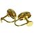 Autre Marque Orecchini a clip Tiffany Bean in oro giallo 18K - vista 3