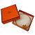 Hermès Hermes Cage d'H H-Cube Halskette Golden Orange - Ansicht 8