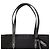 Jimmy Choo Logo Canvas Tote Bag Schwarz - Ansicht 6