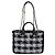 Saco Tote acolchoado em tweed Chanel Coconeige Collection Branco Azul