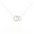 Autre Marque Collana Tiffany & Co. 1837 Interlocking Circle