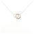 Autre Marque Collana Tiffany & Co. 1837 Interlocking