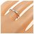 Autre Marque Tiffany Band Ring aus Platin 950 - Ansicht 4
