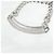 Collier Chanel ABE815 Argenté Blanc - vue 3