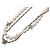 Louis Vuitton Pearl Fusion Halskette Silber