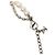Louis Vuitton Pearl Fusion Halskette Silber - Ansicht 4
