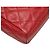 Borsa a tracolla e spalla con catena Chanel Matelassé Coco Mark Rosso - vista 4