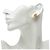 Chanel Coco Mark Round Motif Clip-Ohrringe Golden - Ansicht 6