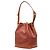 Borsa Louis Vuitton Epi Noe a tracolla Marrone D'oro - vista 2