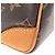 Borsa a tracolla Louis Vuitton Monogram Trocadero Marrone - vista 4
