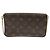 Pochette Félicie Borsa a tracolla Louis Vuitton Monogram Pochette Felicie M61276 Marrone - vista 2