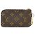 Louis Vuitton Monogram Pochette Clé Coin & Key Case Braun - Ansicht 2