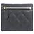 Chanel Timeless Classic Line AP0231 Geldbörse Schwarz Bordeaux - Ansicht 2