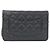 Portafoglio a catena/spalla Chanel Timeless Classic Line Nero Bordò - vista 2