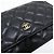 Cadena de cartera Chanel Timeless Classic Line AP0250 Negro Burdeos - vista 3