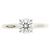 Cartier 1895 Platin-Diamant-Bandring - Ansicht 2