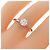 Cartier 1895 Platin-Diamant-Bandring - Ansicht 5