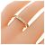 Cartier Maillon Panthère Ring mit halben Diamanten - vue 5