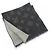 Stola Louis Vuitton in seta e cashmere nera e grigia Marrone Nero