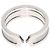 Anello Cartier C2 in oro bianco 18K - vista 4