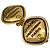 Orecchini a clip Chanel Cambon Plate Gold D'oro - vista 3