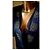 Autre Marque Blazer Marta Palmieri Azul Bordado - vista 3