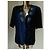 Autre Marque Blazer Marta Palmieri Azul Bordado - vista 5