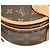 Borsa a tracolla Louis Vuitton Monogram Tambourin Marrone - vista 4