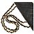Bolsa de Ombro com Corrente Chanel Coco Mark Matelassé Preto - vista 9