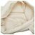 Sac de plage Chanel Coco Mark à franges Blanc Écru - vue 8