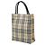 Mini borsa tote Burberry Nova Check Nero Beige - vista 2