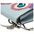 Borsa a tracolla portafoglio Fendi Monster Bugs Chain Marrone Multicolore - vista 5