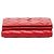 Cartera tri-fold de piel roja Bottega Veneta - vista 3