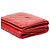Cartera tri-fold de piel roja Bottega Veneta - vista 4