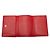Cartera tri-fold de piel roja Bottega Veneta - vista 6