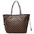 Saco Tote Louis Vuitton Damier Neverfull MM Marrom